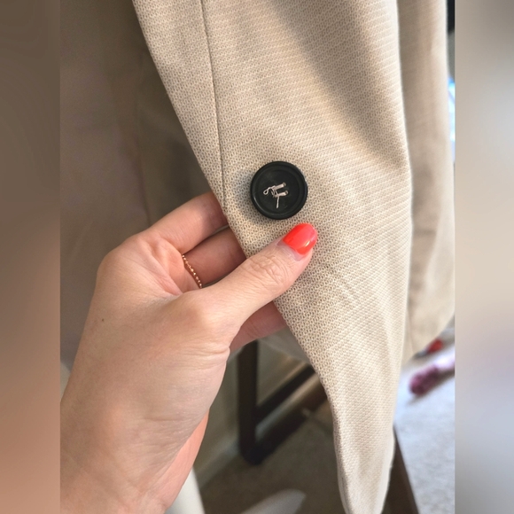 Zara Cream Blazer Modern Fit - Picture 5 of 5